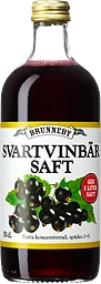 Svart Vinbärs Extra Koncentrerad Saft Glas