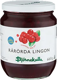 Lingon Rårörda 660g Björnekulla