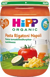 Pasta rigatoni napoli Från 12m Eko 220g Hipp