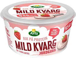 Kvarg Jordgubb Mild Laktosfri 0,2% 450g Arla®