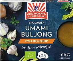 Umamibuljong Tärningar Ekologisk 6-p 11g Kung Markatta
