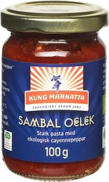 Sambal oelek Ekologisk 100g Kung Markatta