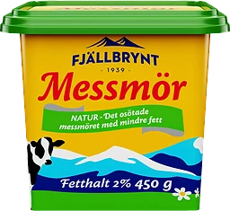 Messmör Natur 2% 450g Fjällbrynt