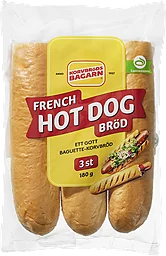 Korvbröd French Hot Dog 3-pack