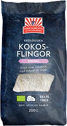 Kokosflingor Ekologisk 200g Kung markatta