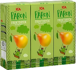 Fruktdryck Päron 3-p 60cl ICA