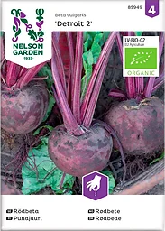 Rödbeta Organic 1-p Nelson Garden
