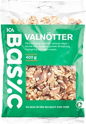 Valnötter 400g ICA Basic