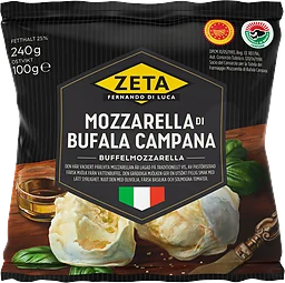 Mozzarella di Bufala campana 100g Zeta