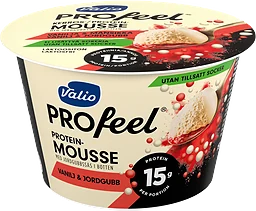 Proteinmousse PROfeel® Vanilj Jordgubb 150g Valio