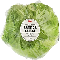 Isbergssallat ca 440g Klass 1 ICA