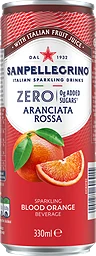 Aranciata Rossa Zero Läsk Burk