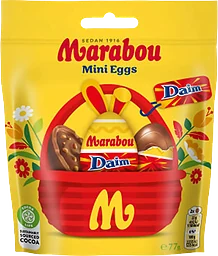 Chokladägg Daim Mini Eggs LTD 77g Marabou