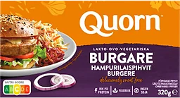 Vegetariska Burgare Fryst 4x80g 320g Quorn