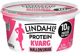 Kvarg Hallon 0,2% 500g Lindahls