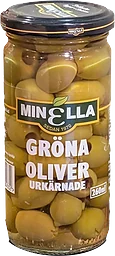 Gröna Oliver Urkärnade 220g Minella