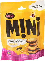 Mini Chokladflarn Apelsin130g Gille