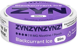 Zyn Blackcurrant Ice Slim S4