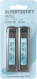 Stift refill 0,7mm 2p x12