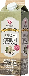 Yoghurt Fläder Vanilj Laktosfri 1l Wapnö