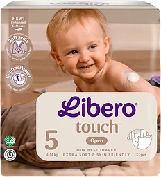 Blöjor Touch Strl 5 9-14kg 33-p