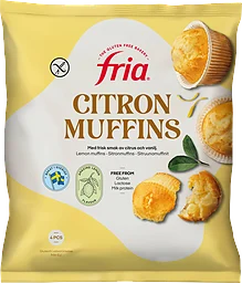 Glutenfria Citronmuffins
