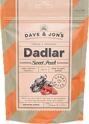 Dadlar Sweet Peach 125g Dave & Jon's