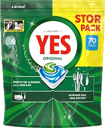 Maskindisk Original All in On 70 Styck YES