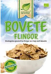 Flingor Bovete Ekologisk 375g Naturens Skafferi