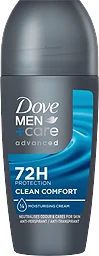 Deodorant Roll On 72h Clean Comfort AP 50ml Dove Men Care