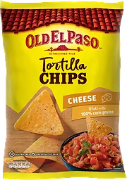 Tortilla Chips Cheese 185g Old el Paso