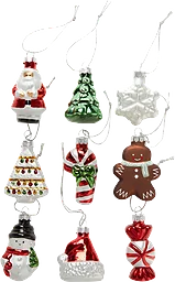 Julgranshängen figurer 9p Nordic Season