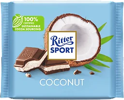 Chokladkaka Kokos 100g Ritter