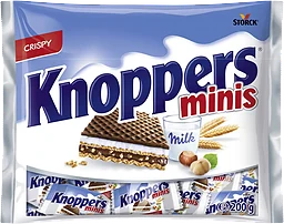 Godispåse Kex Hasselnöt/Choklad 200g KNOPPERS