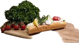 Baguette med skagenröra Citys