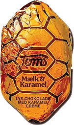 Choklad Stycksak Sköldpadda Karamel Stor 27.5g Toms
