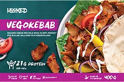 Vegobitar kebab 400g Hooked