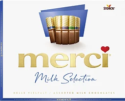 Chokladask Finest selection Blå 250g Merci