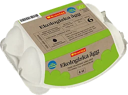 Ägg M/L Ekologiska 6-p Kronägg