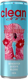 Energidryck Clean Wild strawberry