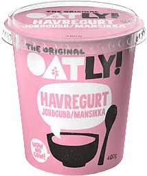 Havregurt Jordgubb 3,2% 400g Oatly