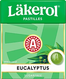Halstabletter Eucalyptus Sockerfri