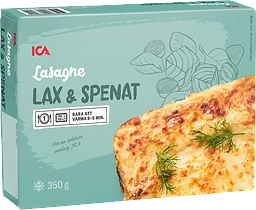 Lasagne lax & spenat 350g ICA