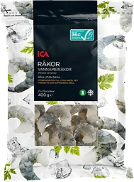 Vannameiräkor råa 400g ICA