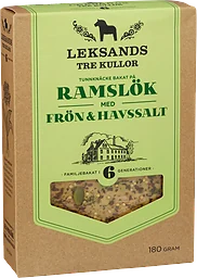 Tunnknäcke Ramslök & Frön 180 g Leksands Tre Kullor
