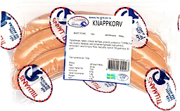 Knäppkorv Vacuumpaketerad ca 350g Tillmans Charkuteri