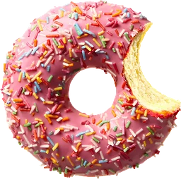Donut Pink Color Sprinkles