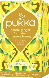 Örtte Lemon, ginger & manuka honey Eko