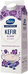 Kefir Blåbär Laktosfri 2,1% 1000g Valio