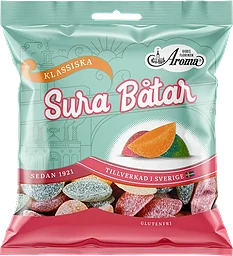 Godispåse Sura Båtar 115g Aroma